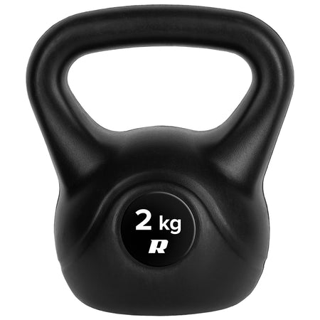 Kettlebell de 2 kg cu acoperire din PVC Rebel RBA-2311
