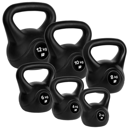 Kettlebell 6 kg cu acoperire PVC Rebel RBA-2313