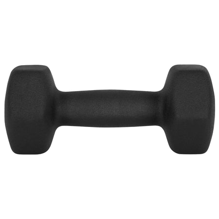 Set de 2 gantere hexagonale din fontă cu înveliș din neopren de 2 × 5 kg Rebel RBA-2330-5