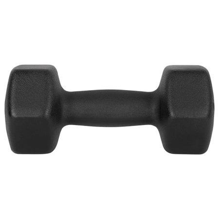 Set 2 gantere hexagonale din fontă cu înveliș din neopren de 8 kg Rebel RBA-2330-8
