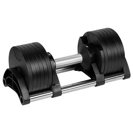 Ganteră reglabilă automată cu greutate 2-24 kg în 12 configurații Rebel RBA-2332-24