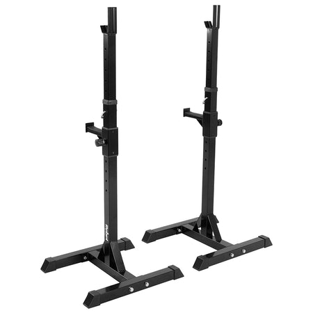Set suporturi reglabile pentru bară olimpică cu înălțime 105-160 cm și sarcină 200 kg Rebel RBA-2402