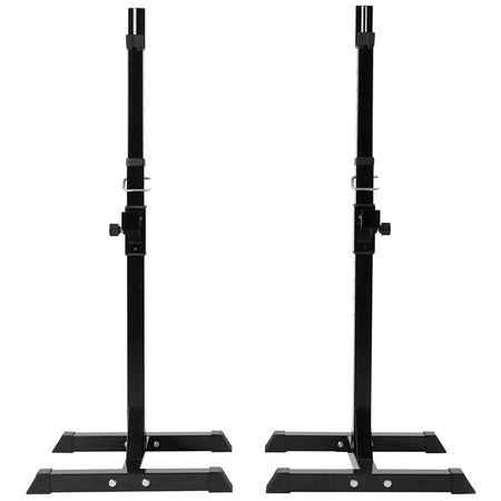 Set suporturi reglabile pentru bară olimpică cu înălțime 105-160 cm și sarcină 200 kg Rebel RBA-2402