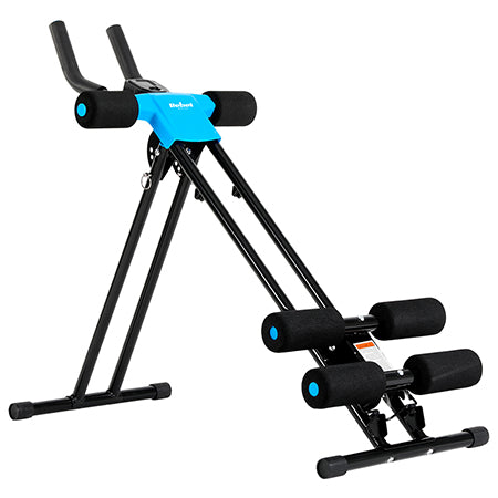 Aparat musculatură abdominală, 5 nivele, computer antrenament, 120 kg, Rebel RBA-2405