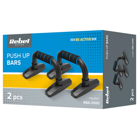Set 2 mânere pentru flotări cu spumă EVA și sarcină maximă 100 kg Rebel RBA-2500