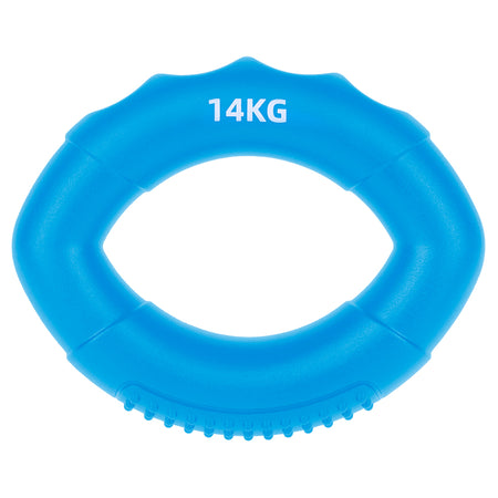Inel pentru antrenarea mâinii din silicon albastru cu rezistență 14 kg Rebel RBA-2501-BL