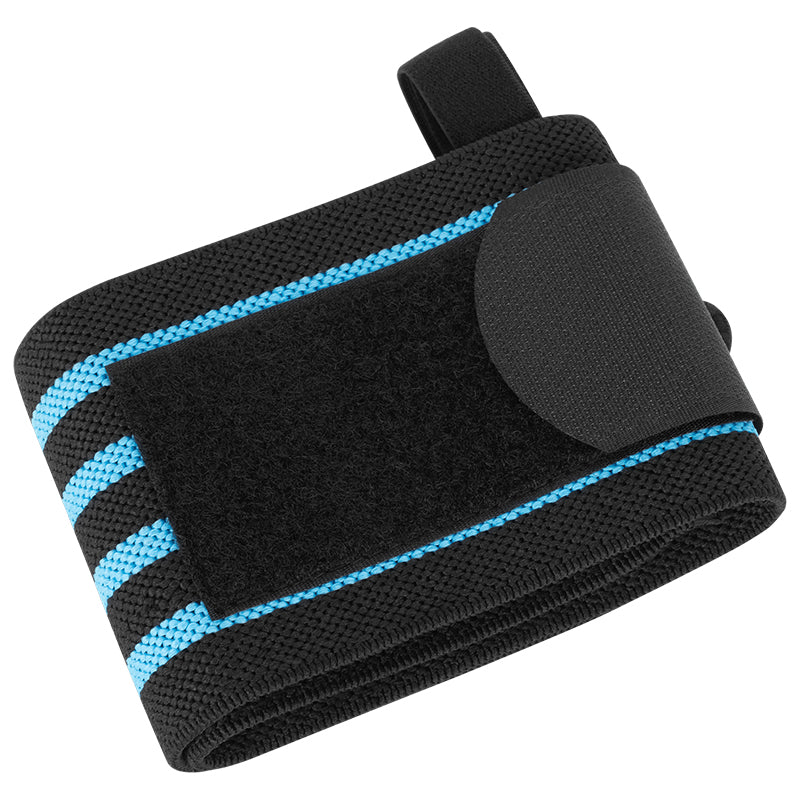 Set 2 benzi de strângere pentru încheietură din poliester de 50 cm cu închidere Velcro Rebel RBA-2504