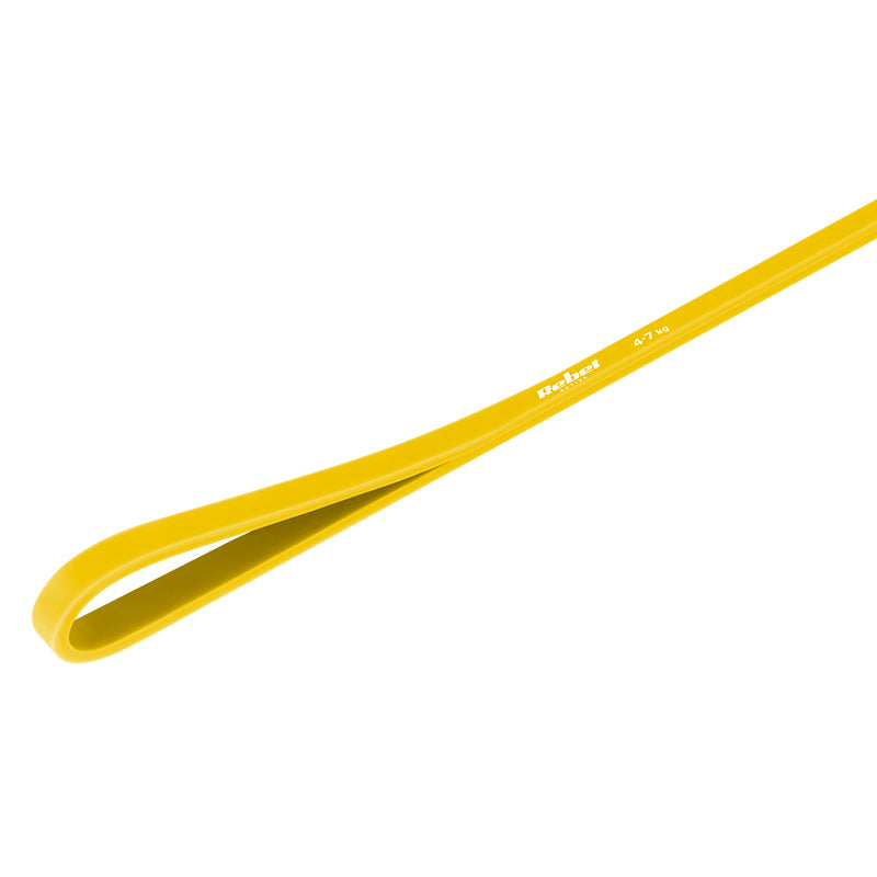 Bandă elastică Power Band 4-7 kg cu lungime 208 cm Rebel RBA-3001-1