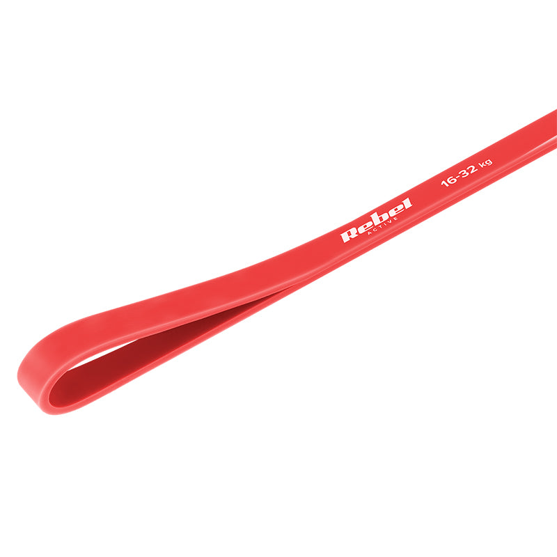 Bandă elastică Power Band din TPE cu rezistență 6-14 kg și lungime 208 cm Rebel RBA-3001-2