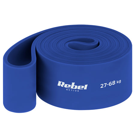 Bandă elastică Power Band cu rezistență 27-68 kg și lungime 208 cm Rebel RBA-3001-6