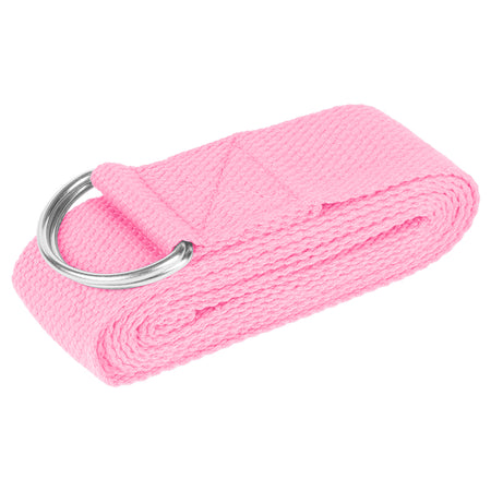Chingă yoga 183 cm din poliester cu cataramă metalică cu inel D Rebel RBA-3007-PK