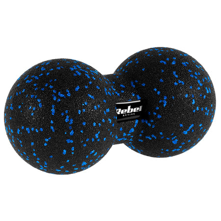Minge de masaj DuoBall din spumă EPP de 12 × 24 cm Rebel RBA-3056-12