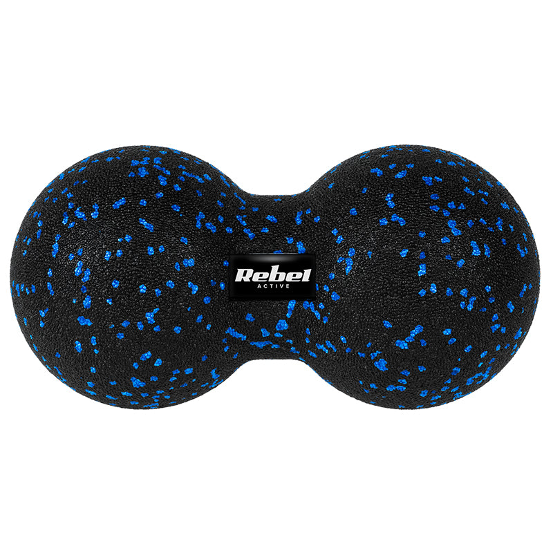 Minge de masaj DuoBall din spumă EPP de 12 × 24 cm Rebel RBA-3056-12