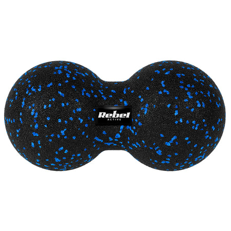 Minge de masaj DuoBall din spumă EPP de 12 × 24 cm Rebel RBA-3056-12