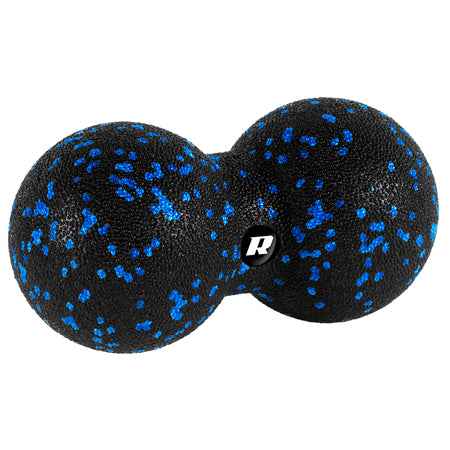Minge de masaj DuoBall din spumă EPP 8 × 16 cm Rebel RBA-3056-8