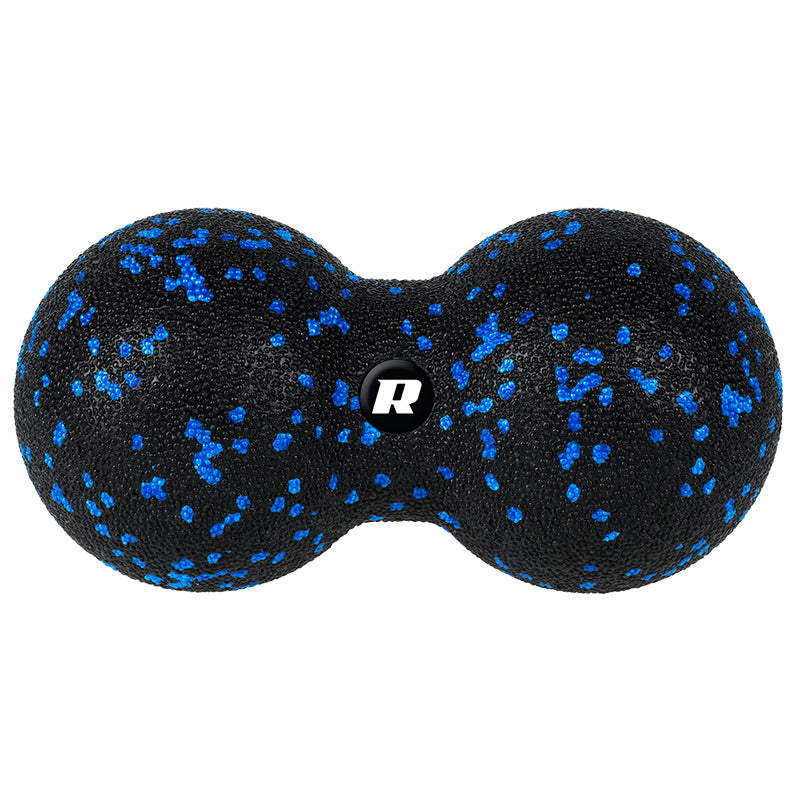 Minge de masaj DuoBall din spumă EPP 8 × 16 cm Rebel RBA-3056-8