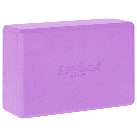 Cub yoga din spumă EVA violet 76 × 152 × 229 mm Rebel RBA-3063-PU