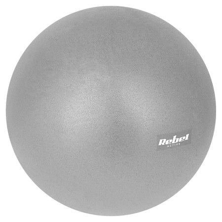 Minge de pilates din PVC cu diametru de 25 cm și pompă manuală Rebel RBA-3103-GY