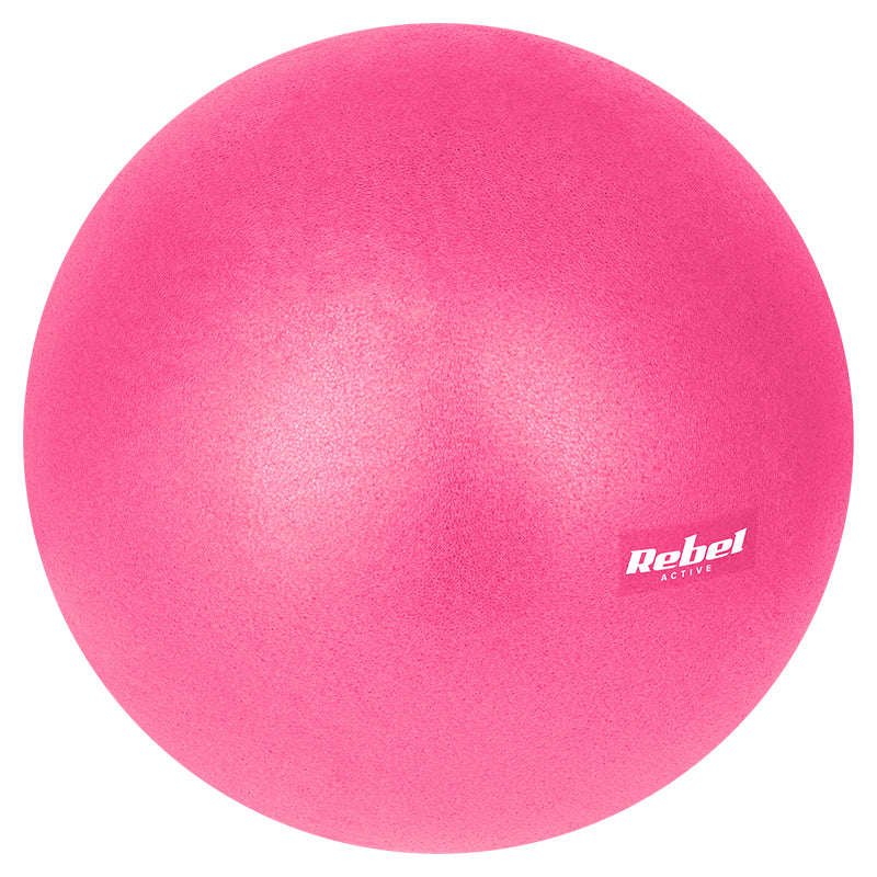 Minge de pilates pentru gimnastică și reabilitare cu diametru de 25 cm Rebel RBA-3103-PK