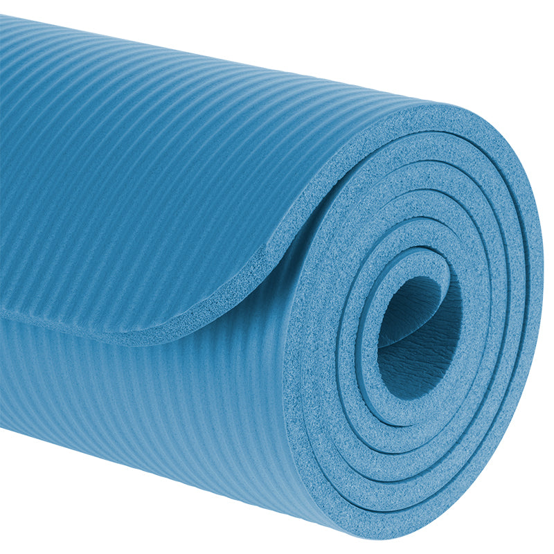 Saltea albastră din NBR de 183×61 cm cu grosime de 1 cm Rebel RBA-3150-BL