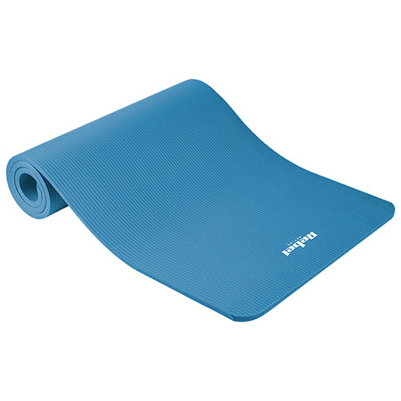 Saltea de fitness albastră din NBR de 183 × 61 cm cu grosime de 1,5 cm Rebel RBA-3151-BL