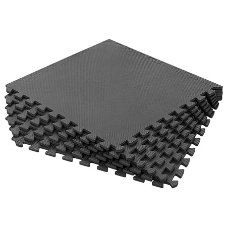 Set de saltele gimnastice puzzle din spumă EVA cu 6 plăci de 60×60 cm Rebel RBA-3153