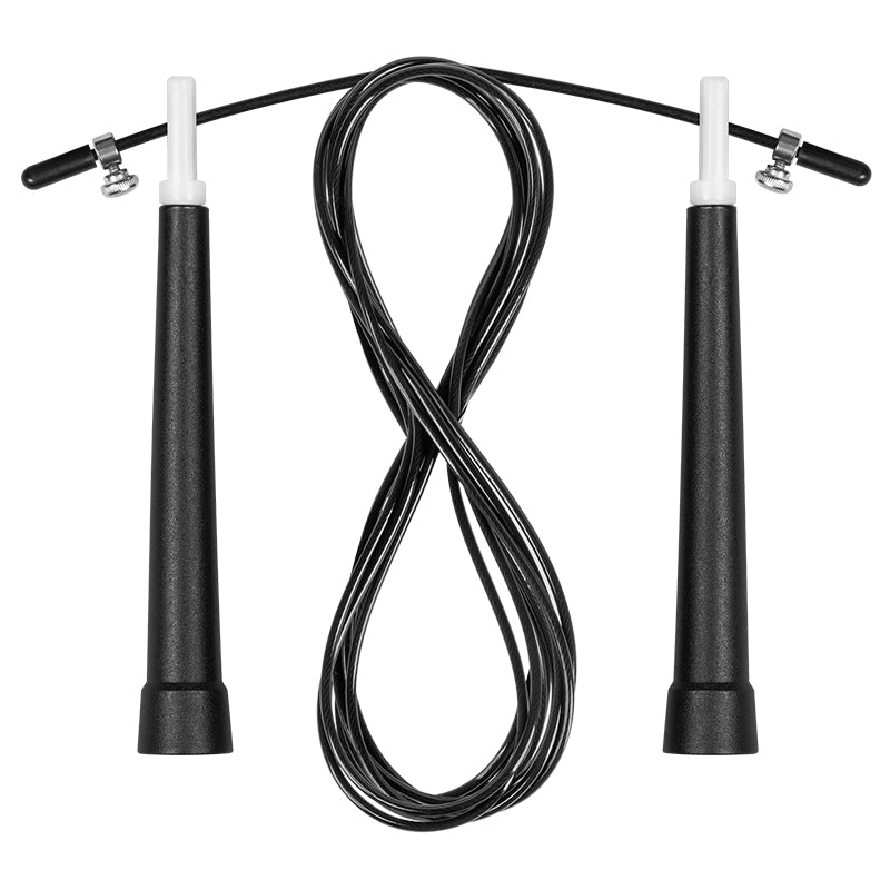 Coardă de sărituri reglabilă de 3 m cu cablu din oțel acoperit cu PVC Rebel RBA-3200