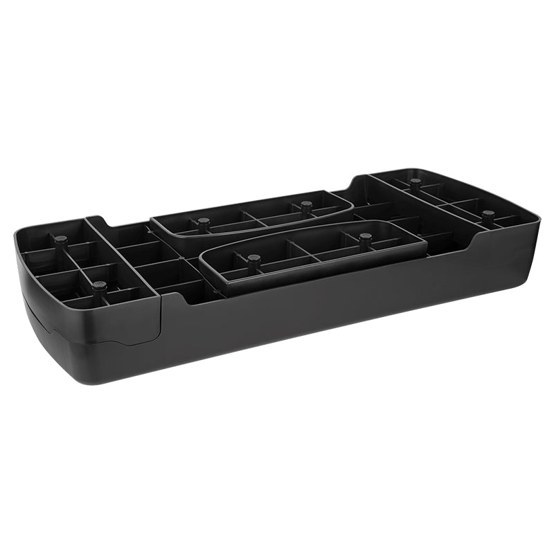 Stepper aerobic cu suprafață antiderapantă 68 × 28 cm cu reglare pe 2 nivele Rebel RBA-3228-BK