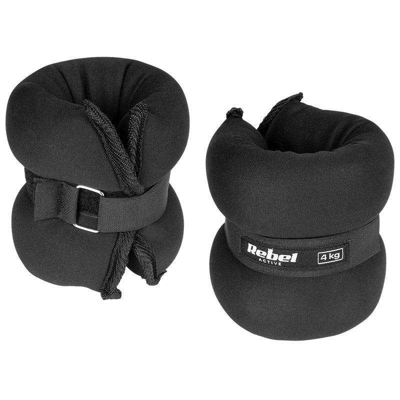 Set 2 greutăți pentru încheietură 2 × 4 kg Rebel RBA-3500-4