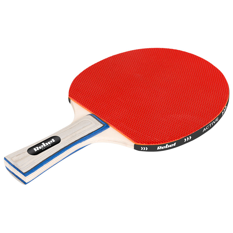 Set tenis de masă cu 2 palete și 4 mingi de 40 mm Rebel RBA-4000