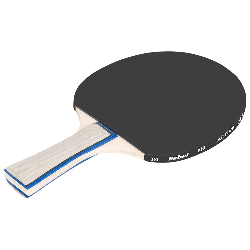 Set tenis de masă cu 2 palete și 4 mingi de 40 mm Rebel RBA-4000