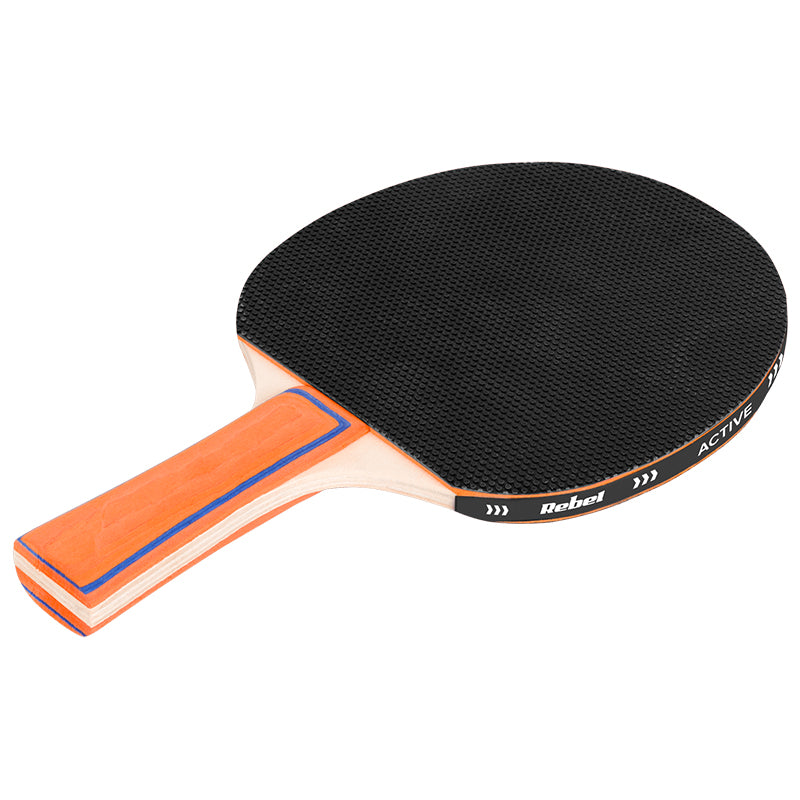 Set tenis de masă cu 2 palete, 3 mingi și fileu Rebel RBA-4001