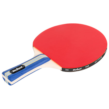Set tenis de masă cu 2 palete și 3 mingi cu husă Rebel RBA-4003