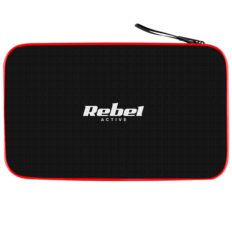 Set tenis de masă cu 2 palete și 3 mingi cu husă Rebel RBA-4003