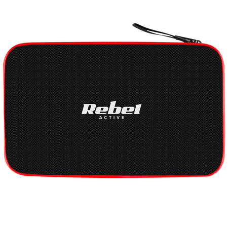 Set tenis de masă cu 2 palete și 3 mingi cu husă Rebel RBA-4003