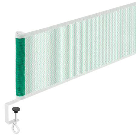 Fileu tenis de masă verde de 148 cm cu montare pe blat Rebel RBA-4004
