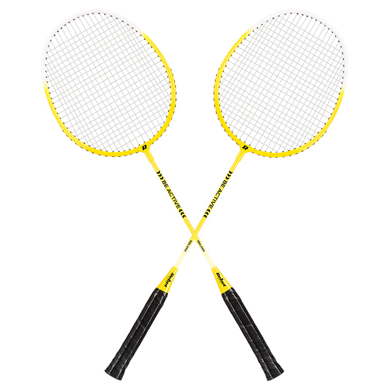 Set badminton cu fileu de 6,5 m cu 4 rachete și 3 fluturași Rebel RBA-4104
