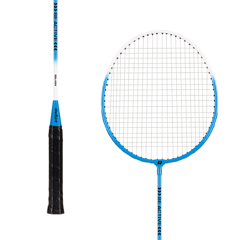 Set badminton cu fileu de 6,5 m cu 4 rachete și 3 fluturași Rebel RBA-4104