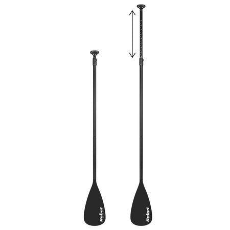 Set placă gonflabilă stand up paddle de 350 × 81 cm cu vâslă și pompă Rebel RBA-4500-BL