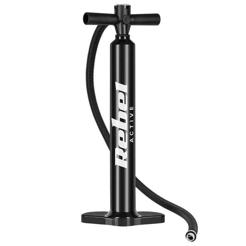 Pompă unidirecțională pentru placă SUP gonflabilă cu manometru Rebel RBA-4504