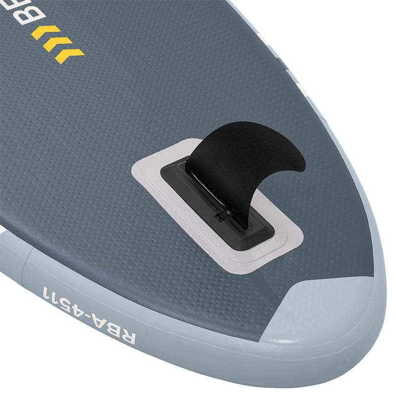 Set placă gonflabilă stand up paddle SUP 244×76×10 cm cu vâslă și pompă Rebel RBA-4511