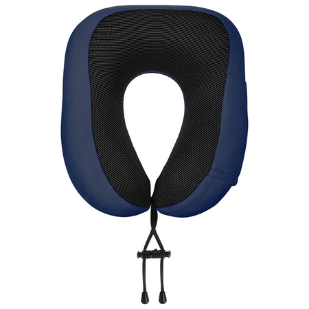 Pernă de călătorie cu spumă cu memorie albastră Rebel RBA-5003-BL