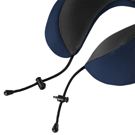 Pernă de călătorie cu spumă cu memorie albastră Rebel RBA-5003-BL