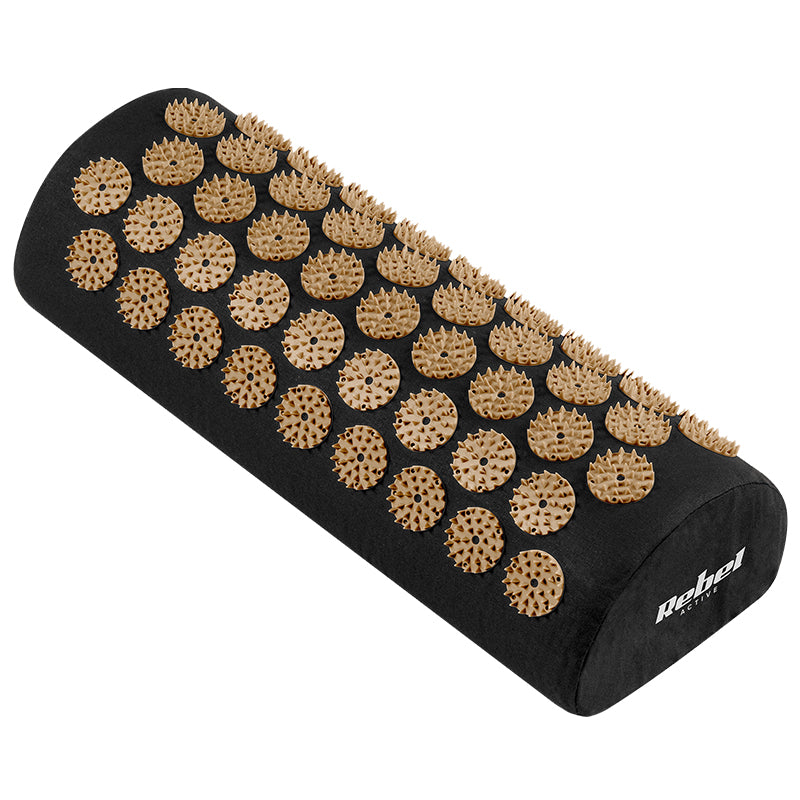 Set saltea de presopunctură cu pernă 110×42 cm din bumbac Rebel RBA-6010-GL