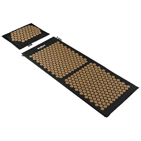 Set saltea de presopunctură cu pernă din bumbac 110 × 42 cm Rebel RBA-6012-GL