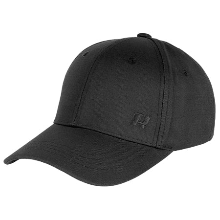 Șapcă unisex neagră din 100% bumbac cu curea reglabilă Rebel RBA-7000-BK-S