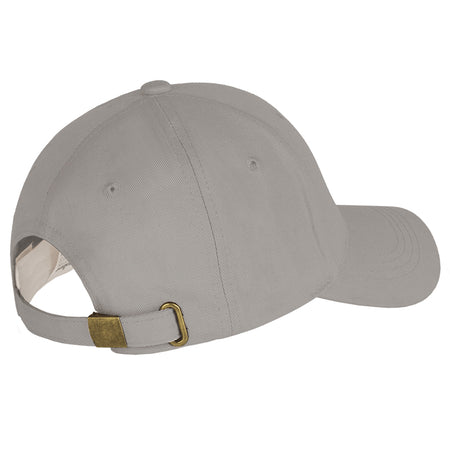 Șapcă unisex gri deschis din 100% bumbac mărimea S cu curea reglabilă Rebel RBA-7000-LG-S
