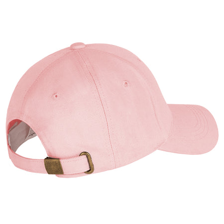 Șapcă unisex roz din 100% bumbac cu curea reglabilă Rebel RBA-7000-PK-M