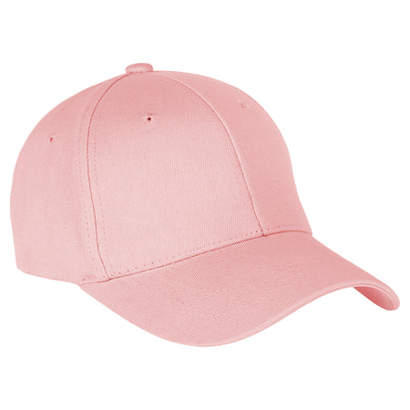 Șapcă unisex roz din 100% bumbac cu curea reglabilă Rebel RBA-7000-PK-M