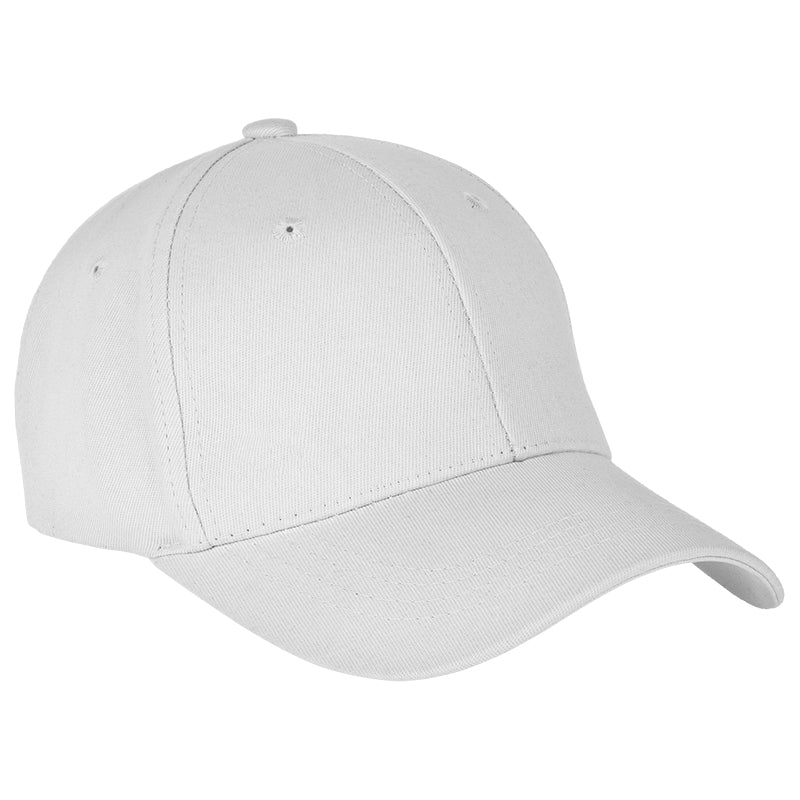 Șapcă unisex albă din bumbac mărimea S cu curea reglabilă Rebel RBA-7000-WH-S